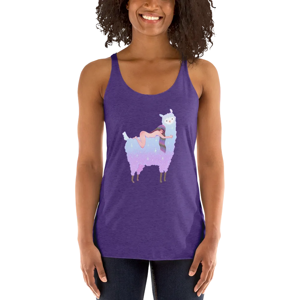 Sleepy by Jiangbrulant - Women's Racerback Tank