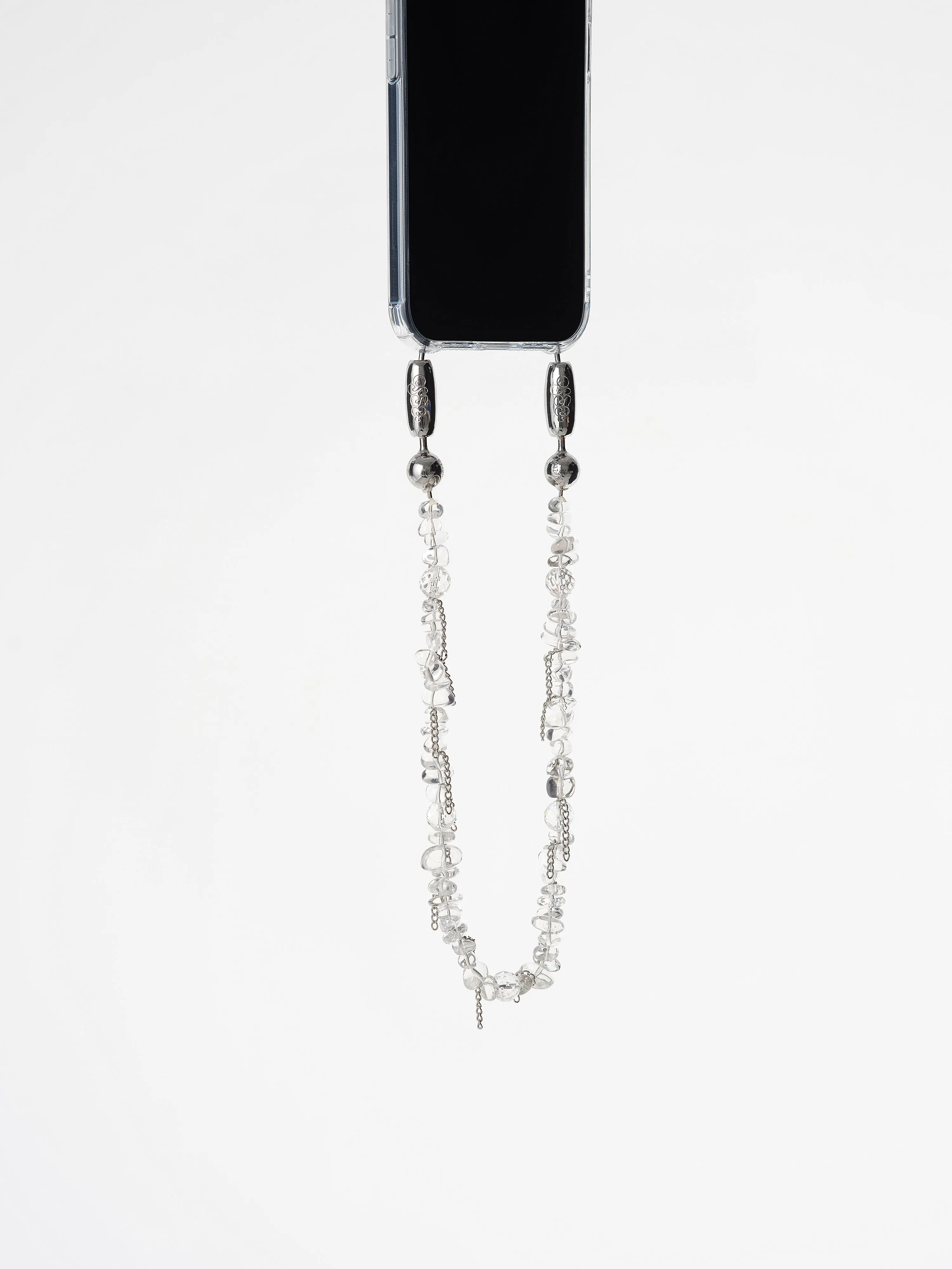 Stone And Fringe Wristlet