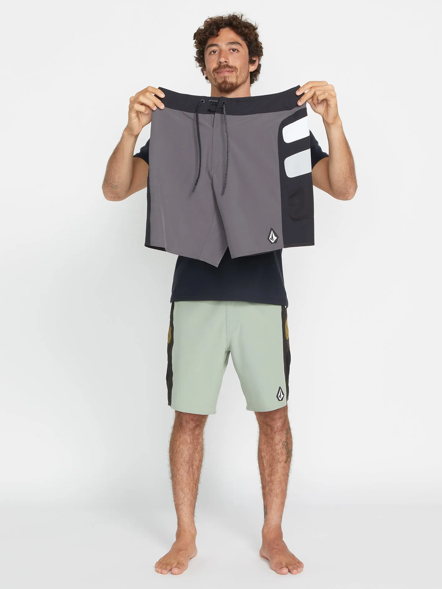 Surf Vitals Yago Dora Trunks - Black