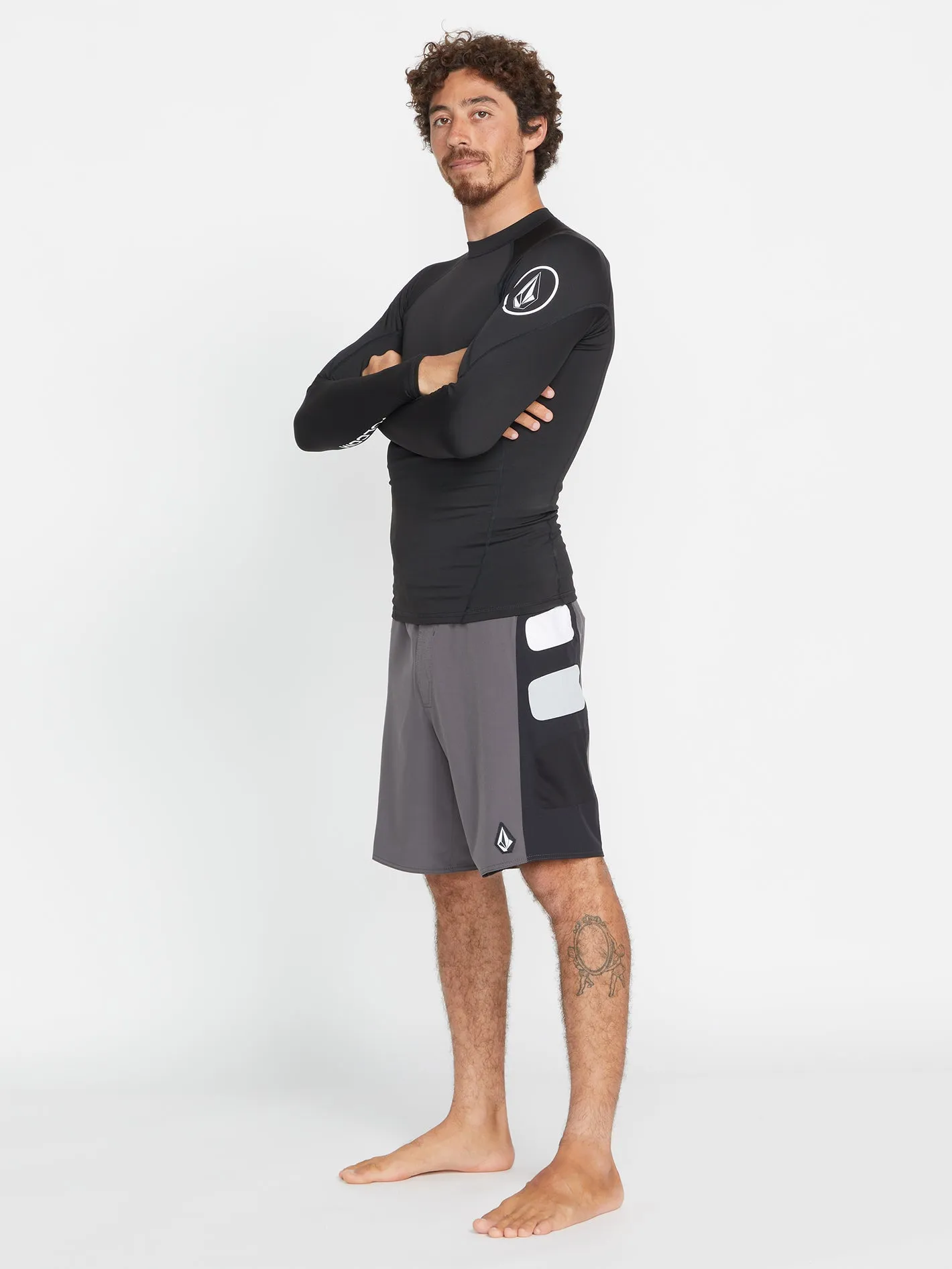 Surf Vitals Yago Dora Trunks - Black