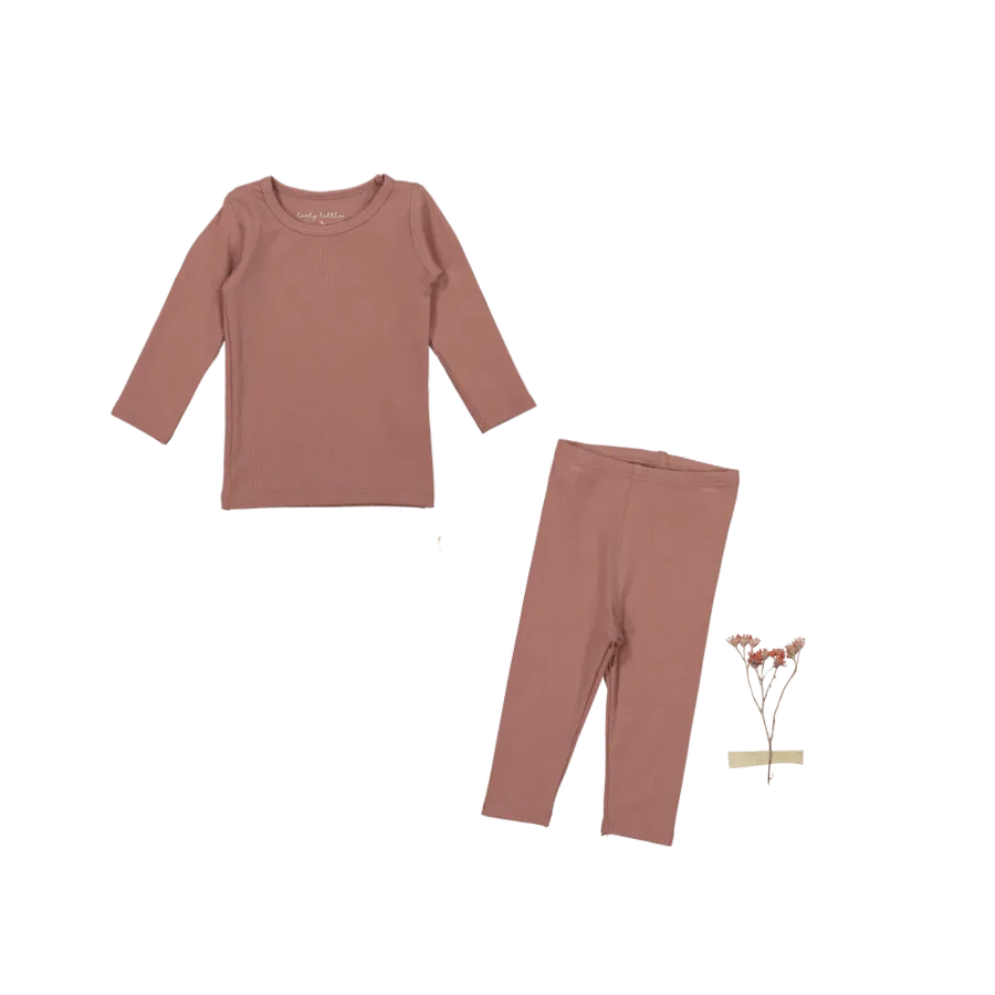 The Legging Set - Rosewood