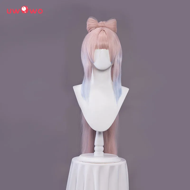 Uwowo Genshin Impact Sangonomiya Kokomi Cosplay Wig 110cm Ponytail