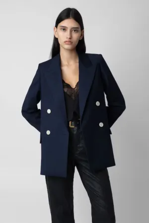 View Tailleur Blazer Encre